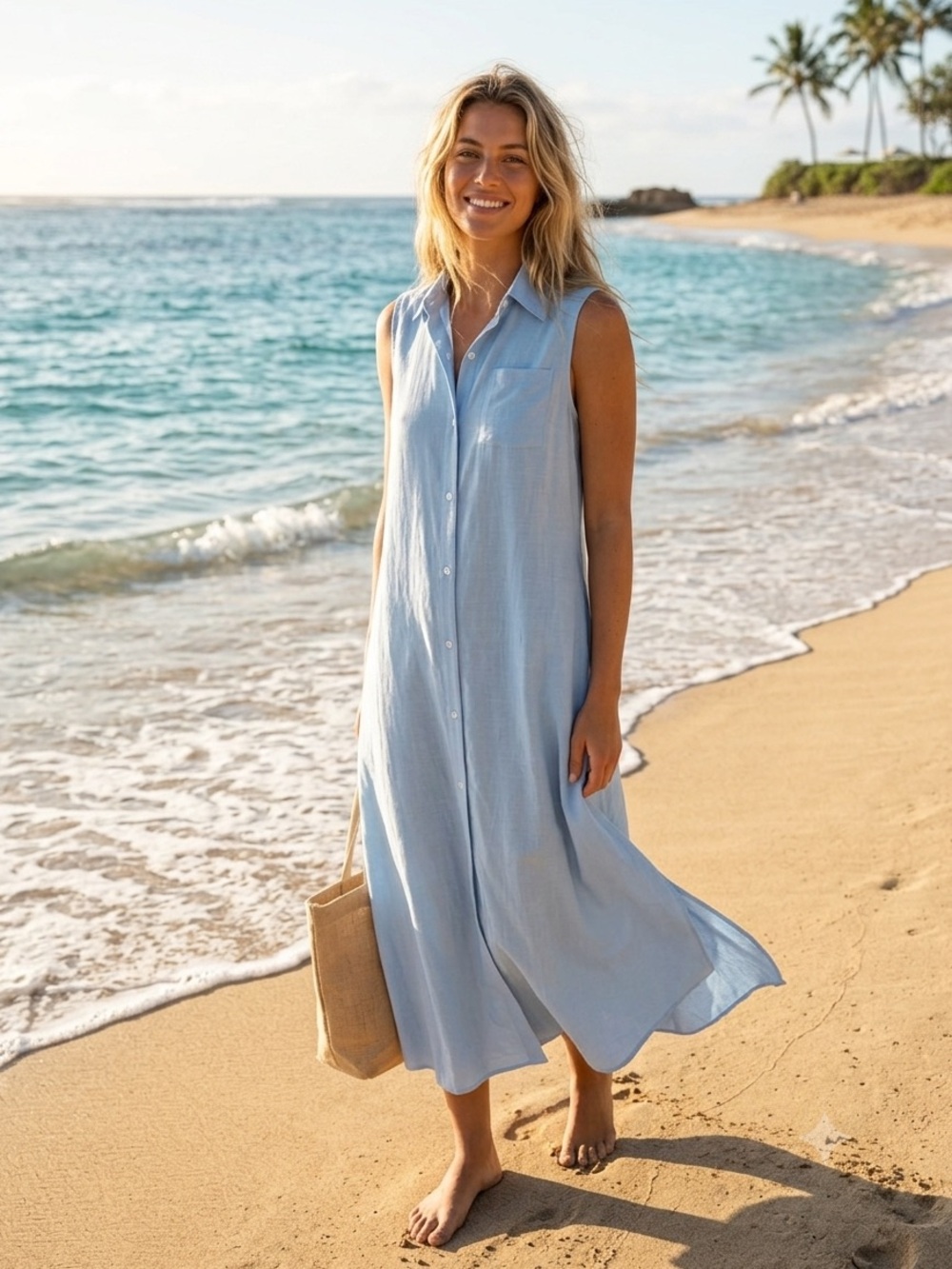 NWT A New Day belted maxi dress. Size S
